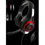 Nyko Core Headset, Gaming Headset mit hochwertigem Klang und bequemen Ohrpolstern, schwarz