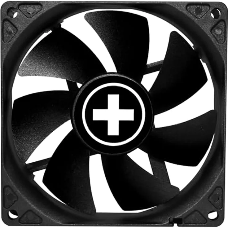 Xilence XPF92.B.PWM 92mm Gehäuselüfter mit 4-Pin PWM Steuerung, Hydro Bearing, 340mm Kabellänge, 32,1 CFM Airflow, leise mit 22 dB(A)