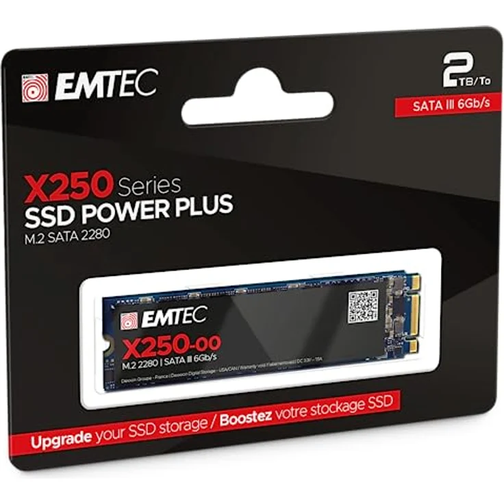 Emtec ECSSD2TX250 interne SSD – 2,5 Zoll – SATA – Kollektion X250 Power Plus – 3D NAND – 2 Tera – Bild 3