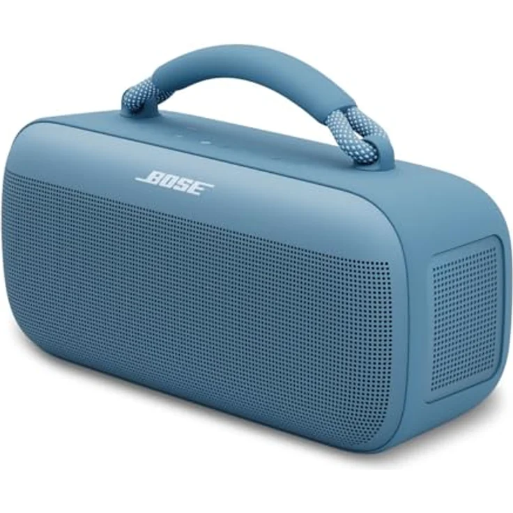 Bose Neuer Tragbarer SoundLink Max Lautsprecher, großer, wasserdichter Bluetooth-Lautsprecher, bis zu 20 Stunden Akkulaufzeit, USB-C, integrierter 3,5 mm AUX-Eingang, Dämmerungsblau – Bild 1