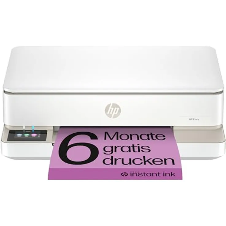 HP ENVY 6120e Multifunktionsdrucker, Wi-Fi, 6 Monate gratis Drucken mit HP Instant Ink, Beidseitiger Druck