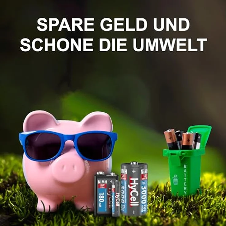 HyCell Digital Batterietester - Kapazität Testgerät zur Batterie Anzeige - Akku Anzeige - Knopfzellen Anzeige - LCD Batterieprüfergerät mit zuverlässigen Testergebnissen – Bild 7