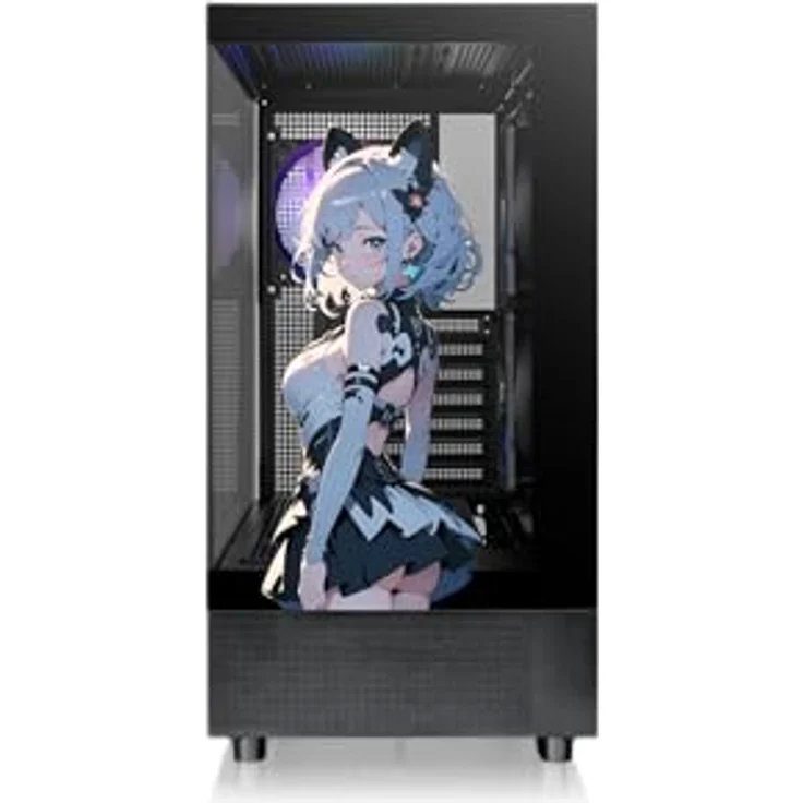 Thermaltake View 270 SP Edition | Panorama-Case mit Tempered Glass | Schwarz – Bild 2