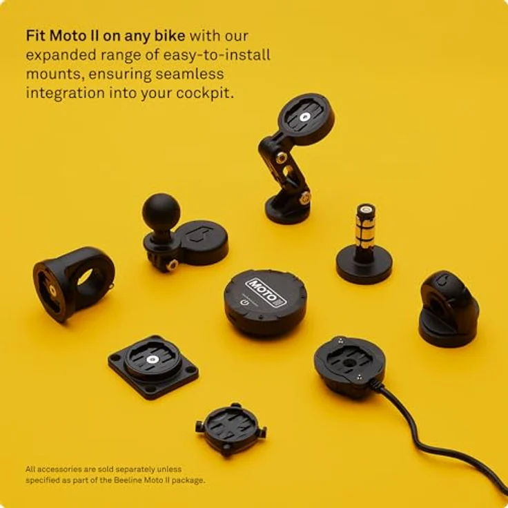 Beeline Moto Anniversary Edition Navigationssystem, GPS mit hochauflösendem IPS-TFT Farbdisplay und kartenbasierter Turn-by-Turn-Navigation – Bild 8