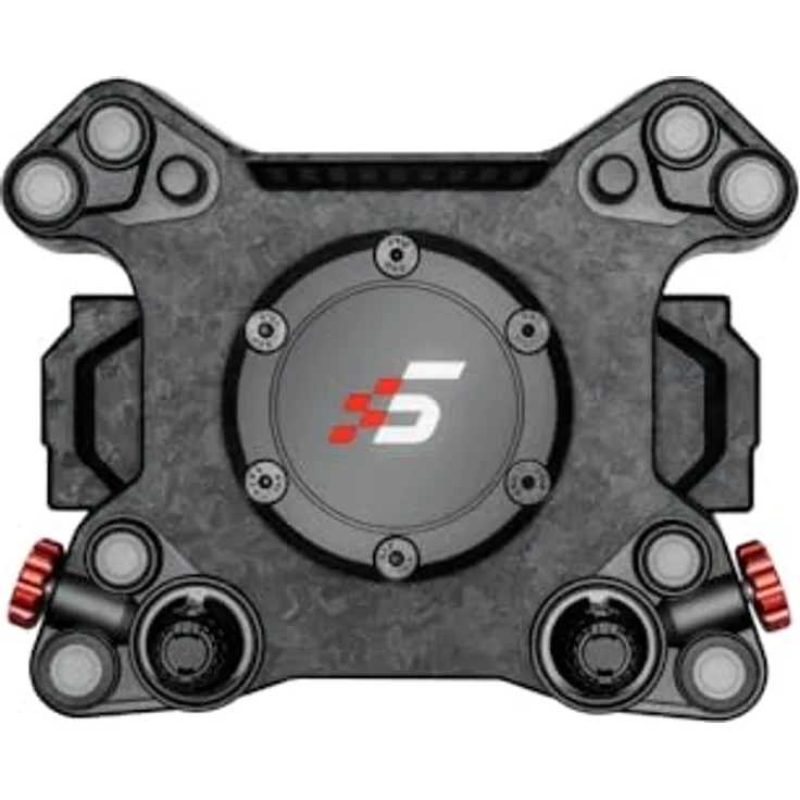 Simagic Neo X Hub, Gaming Controller mit Carbonfaser-Panel und anpassbaren Paddle-Modulen, Schwarz