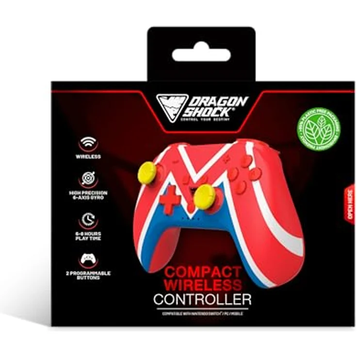 Dragonshock PopTop Compact Gamepad für Nintendo Switch, kabellos mit Bluetooth und USB Typ-C – Bild 9