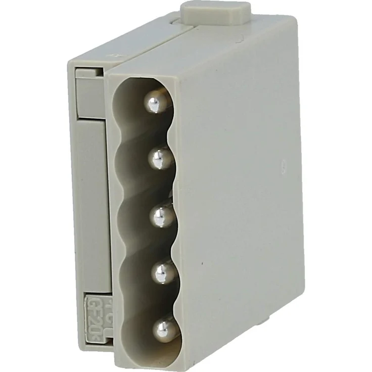 HARTING Han E Modul Stifteinsatz (M) Schraubanschluss, 5-polig, 230V/400V, 16A, 1 Stück