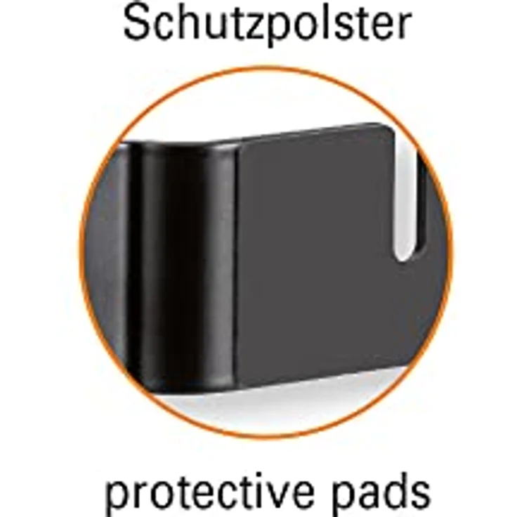 myWALL HS26L Soundbar-Halterung, Starr mit max. Wandabstand 14 mm, schwarz – Bild 3