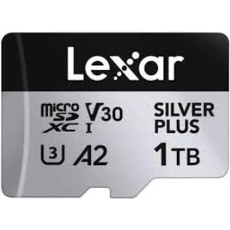 Lexar 1TB Silver Plus 205mb 4K V30 UHSI Micro SD Speicherkarte – Bild 1