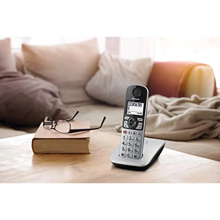 Panasonic KX-TGE510JTS Telefon DECT Anrufer-Identifikation Silber Telefon – Bild 6