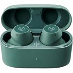 Audio-Technica ATH-CKS30TW+ Kabellose Kopfhörer (Grün) mit Equalizer und Active Noise Cancelling