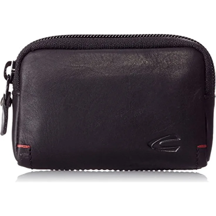 camel active bags Salamanca Herren Schlüsseletui Schlüsseltasche Leder Klein Schwarz