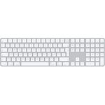 Apple Magic Keyboard mit Touch ID und Ziffernblock, kabellose Apple-Tastatur mit erweitertem Layout