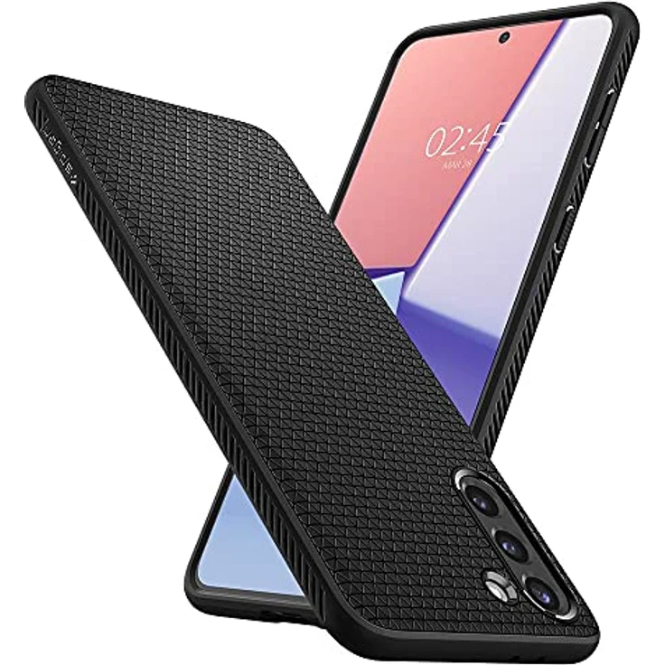 Spigen Liquid Air Case für G991B Samsung Galaxy S21 - matt black (ACS02422) – Bild 4