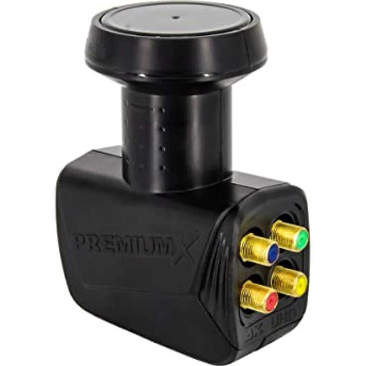 PremiumX Satelliten-Komplettanlage Fuba DAA 780 W, Aluminium Satellitenschüssel in Weiß, 12-fach Multiswitch, Quattro LNB, für 12 Teilnehmer, einschließlich F-Stecker – Bild 4