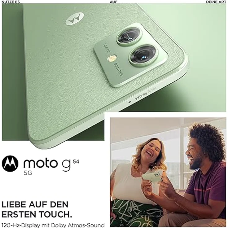 Motorola Moto G54, 256GB/8GB, Mint Green – Bild 2