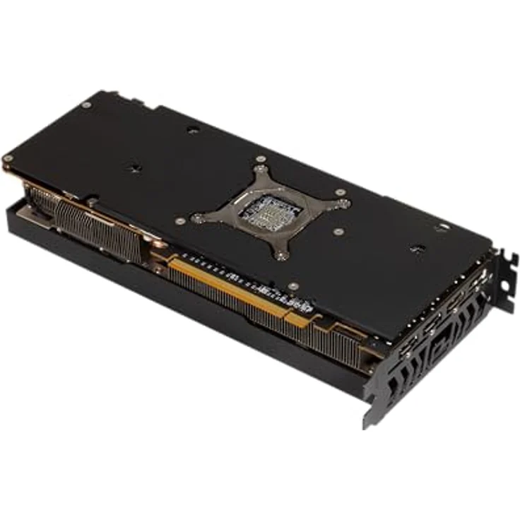 PowerColor RX 7800 XT 16GB GDDR6 (RX7800XT 16G-P), Next-Gen-Grafikkarte mit fortgeschrittenem Kühlsystem und verstärkter Rückwand – Bild 4