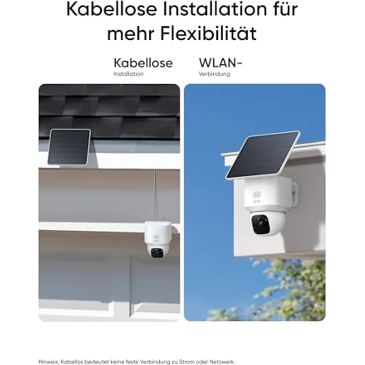 eufy eufyCam Solo E30 4-Kamera-Set, Solar, 2K-Qualität, KI-Tracking, kabellose Outdoor-Überwachungskamera mit HomeBase™ S280 – Bild 6