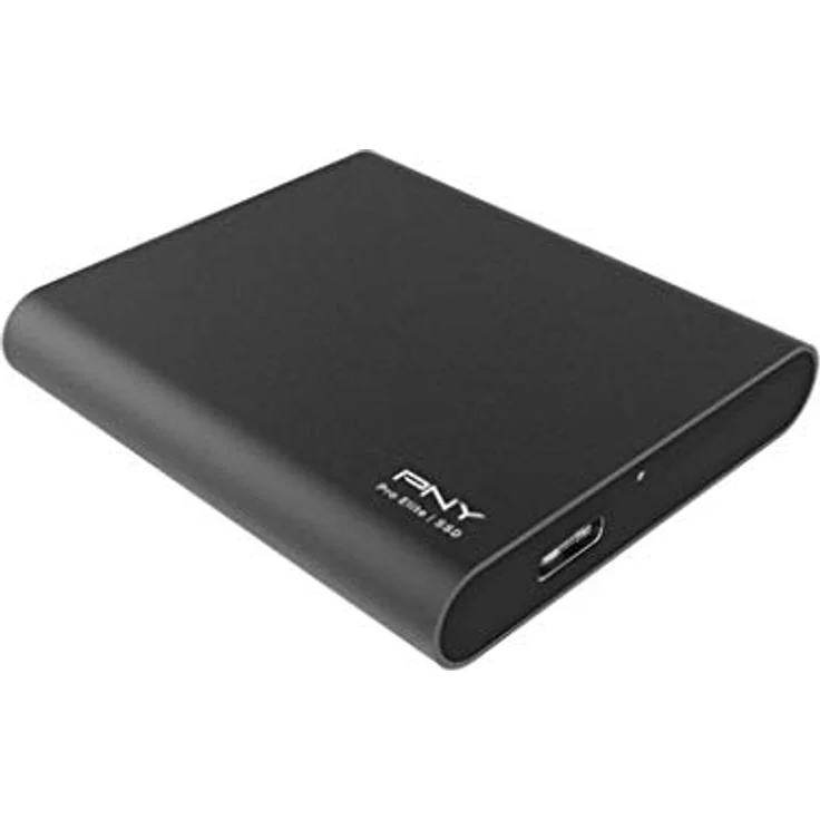 PNY Pro Elite - Solid-State-Disk - 250 GB - extern (tragbar) - USB 3.1 Gen 2 - Brushed Silver (PSD0CS2060S-250-RB) – Bild 2