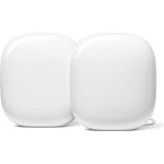 Google WiFi Pro – Wi-Fi 6E Zuverlässiges Heim-WLAN-System mit effektiver Abdeckung für Dein Zuhause Mesh-WiFi-Router Schnee, x2, GA03689-EU, 2-Pack