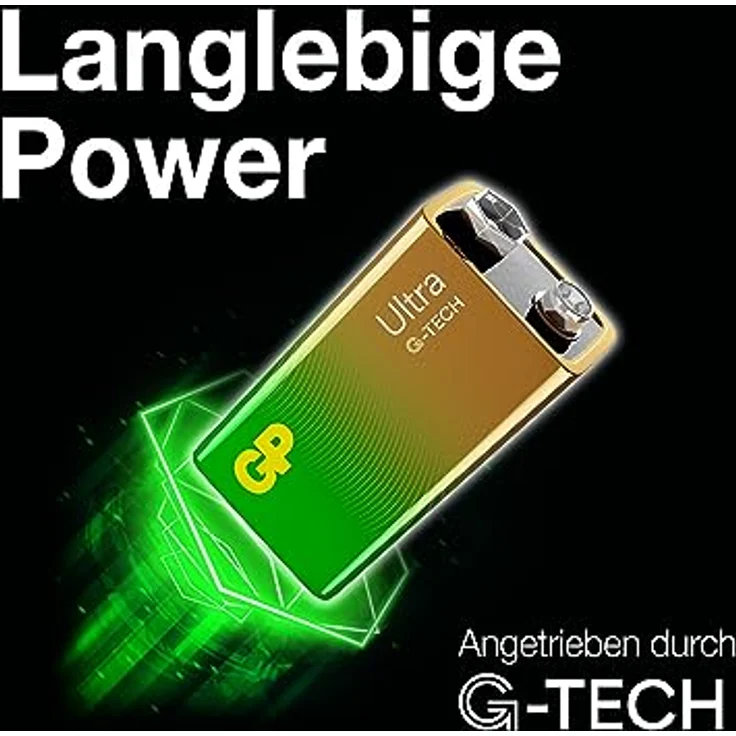 GP Batteries Ultra 9V Block-Batterie Alkali-Mangan 9V 1St. – Bild 3