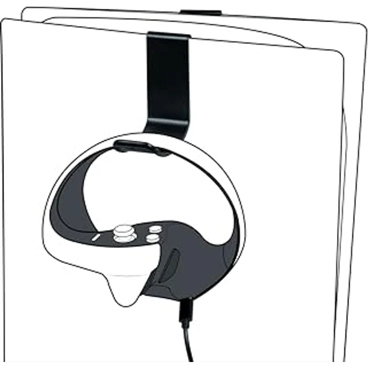 NACON 3 in 1 Ladeset für Playstation VR2, USB-A auf Dual USB-C Kabel, 60 cm Länge – Bild 5