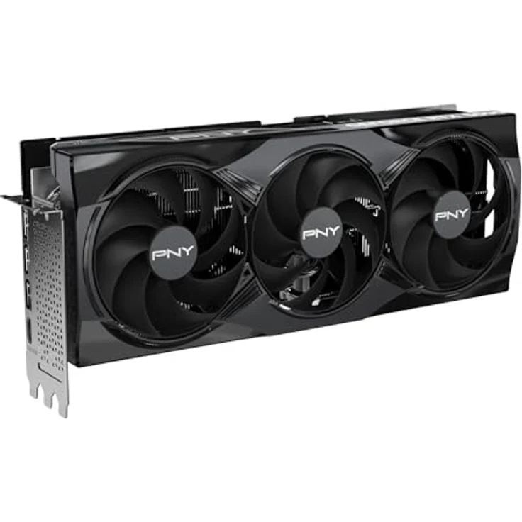 PNY GeForce RTX™ 5090, 32GB OC Triple Fan Grafikkarte mit DLSS 4 und 2527 MHz Boost-Takt – Bild 5