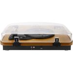 Akai Professional Gramophonas Akai ATT-11BTN Retro (Manuell), Plattenspieler, Braun, Schwarz, Transparent