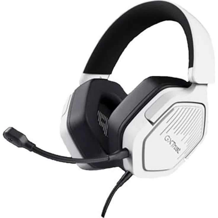 Trust Gaming Carus Headset, kompatibel mit verschiedenen Plattformen, Farbe Weiß