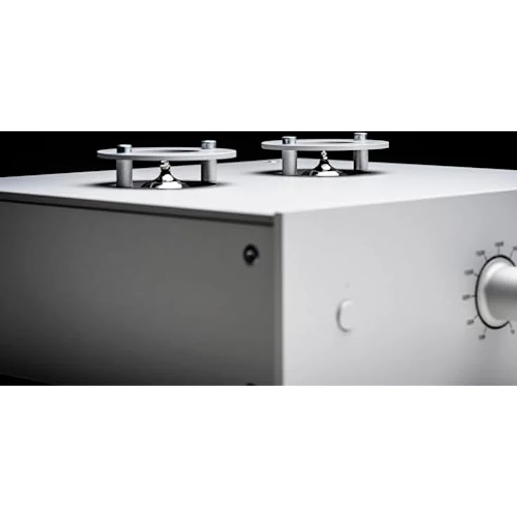Pro-Ject Tube Box DS3 B, Dual-Mono True Balanced Röhren-Phono-Vorverstärker, Silber - Röhrenbestückung: 2x E88CC / 6922, stufenlose Eingangsimpedanz, 6 einstellbare Gain-Stufen – Bild 3