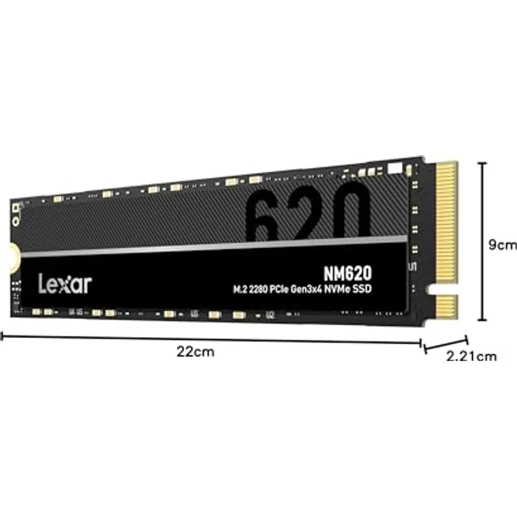 Lexar SSD NM620 256GB M.2 NVME PCIe Gen 3 (LNM620X256G-RNNNG) – Bild 6