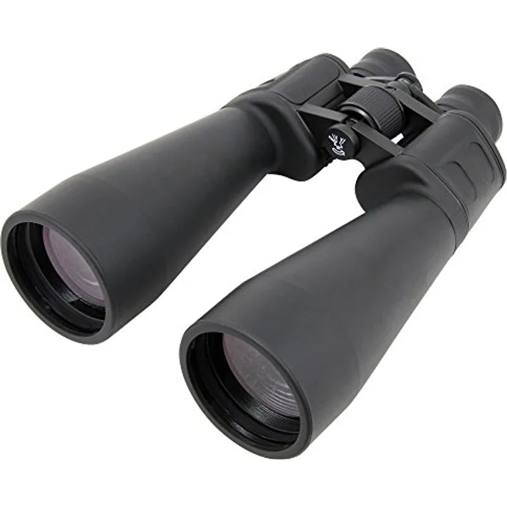 Omegon Fernglas Nightstar 15x70, leichtes Astro- und Naturfernglas mit 4,7mm Austrittspupille und 18mm Augenabstand