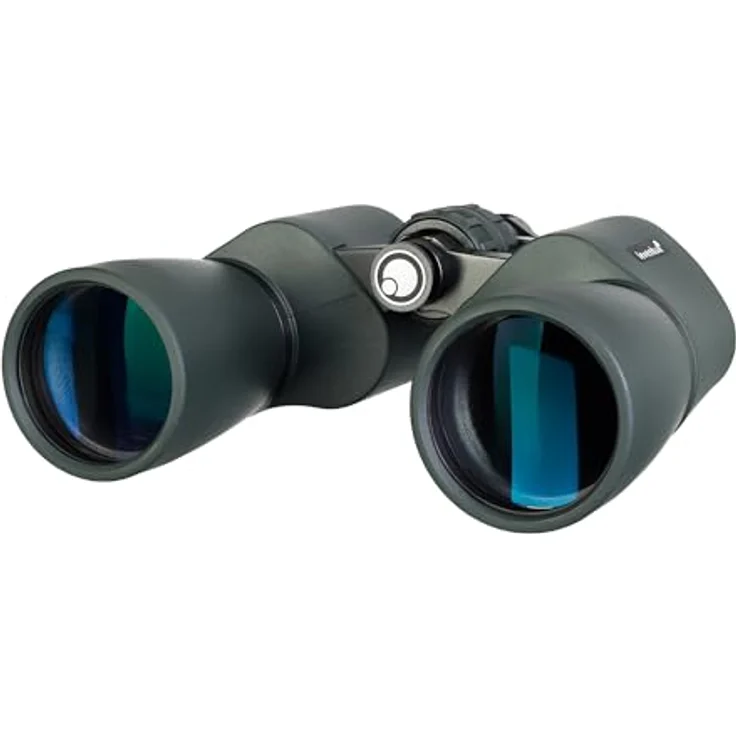 Levenhuk New Sherman PRO 16x50 Fernglas, 16x Vergrößerung, 50mm Objektiv, wasserdicht, olivgrün/schwarz – Bild 6