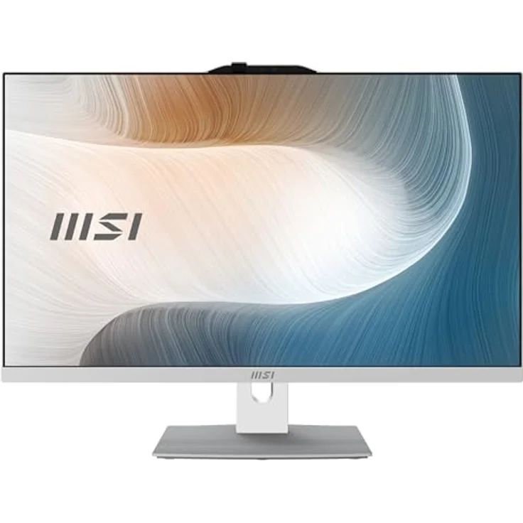 MSI Modern AM272P 1M-1289DE, 27" All-in-One PC mit Intel Core i7-150U, 16 GB RAM, 512 GB SSD, Windows 11 Home, Weiß – Bild 4