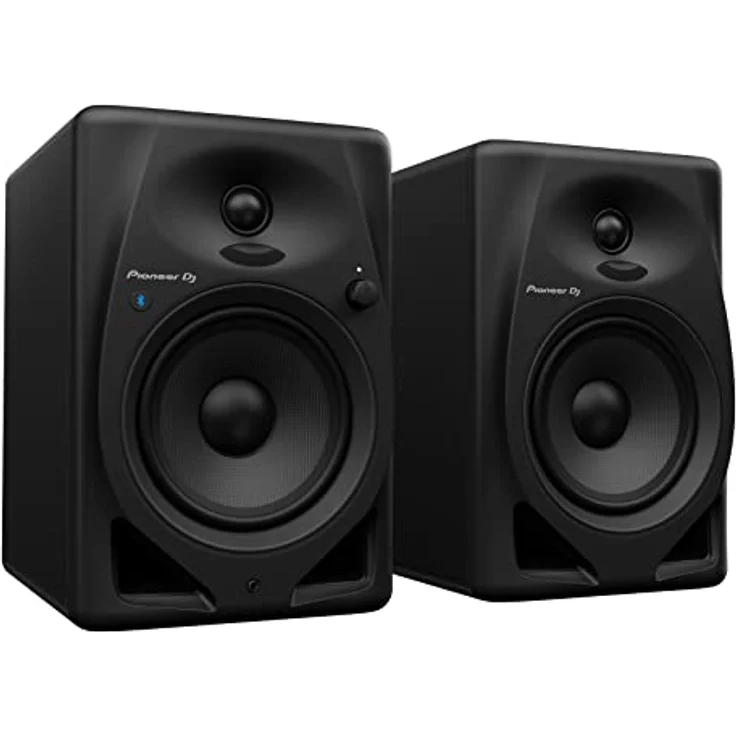Pioneer DJ DM-50D-BT, 5 Zoll Desktop-Monitor-System mit Bluetooth®, 2 Soundmodi für DJing und Produktion, Schwarz – Bild 2
