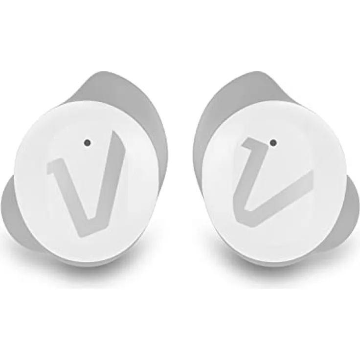 Veho RHOX, Kabellose In-Ear Kopfhörer mit Soft-Touch-Bedienelementen, IPX5 wasserresistent, Weiß