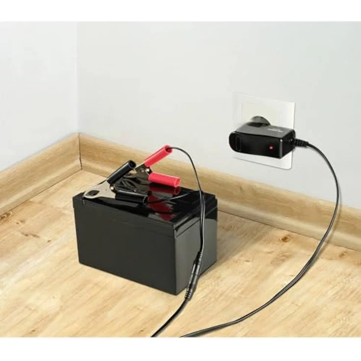 Voltcraft Bleiakku-Ladegerät BC800 6 V, 12 V Ladestrom (max.) 0.8 A, LED Ladestatus-Anzeige, Kurzschluss- und Verpolungsschutz – Bild 4