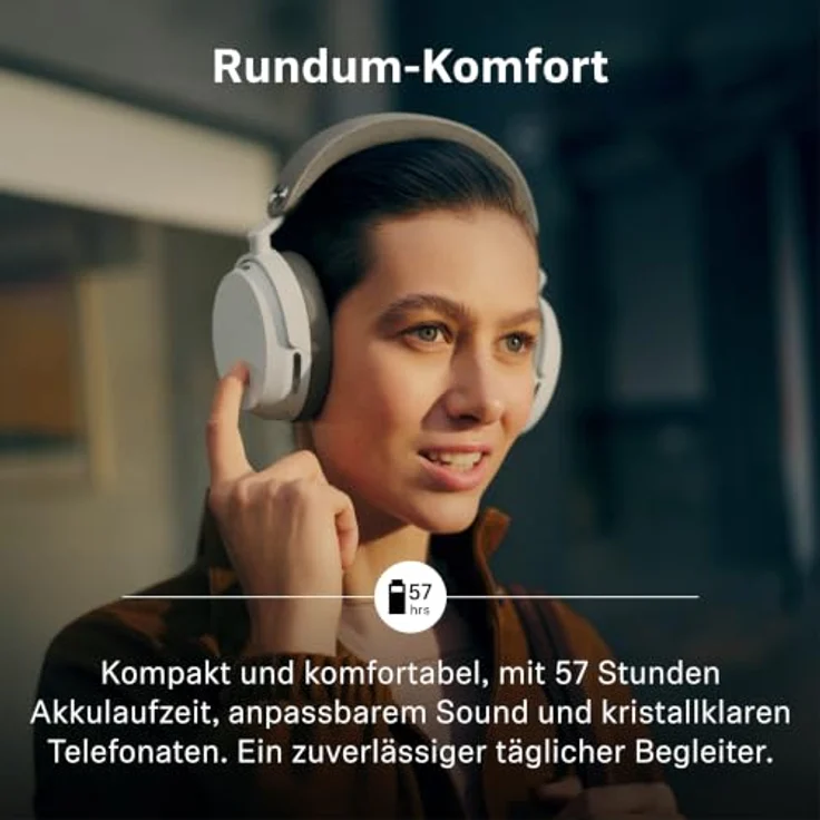 SENNHEISER MOMENTUM 5, Over-ear Kopfhörer mit Noise Cancellation und 57 Stunden Akkulaufzeit, Bluetooth Schwarz – Bild 5