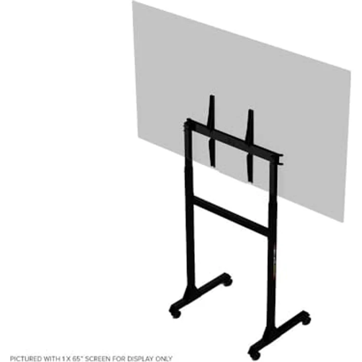 Next Level Racing Free Standing Single Monitor Stand, TV-Ständer für Bildschirme bis 85 Zoll und 70 kg, schwarz – Bild 6