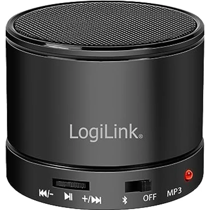 LogiLink Bluetooth 5.3 Lautsprecher mit eingebautem Mikrofon, FM-Radio und microSD Kartenleser – Bild 3