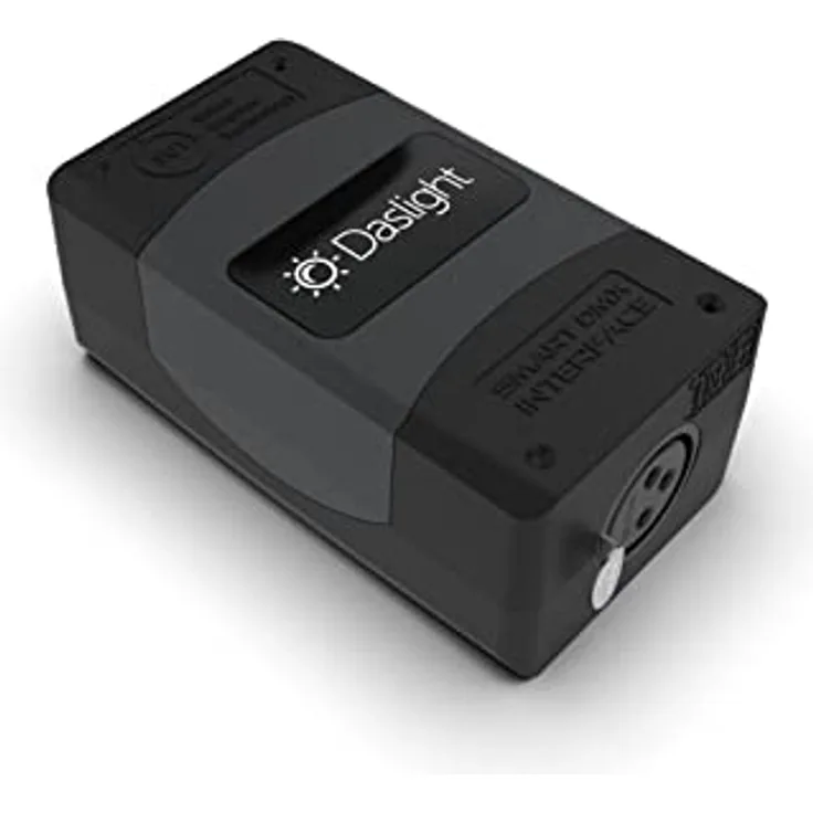 DasLight DVC 4 FUN 128 Kanal DMX Interface, Mini-USB-DMX-Schnittstelle mit 15.000 Fixture Persönlichkeiten, kompatibel mit Windows 32/64-Bit