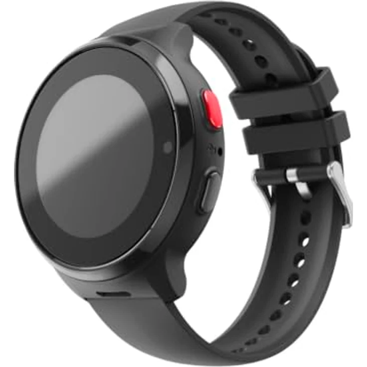 Hama Smartwatch mit GPS und SOS-Taste, Schwarz, kompatibel ab Android 6.0/iOS 13.0, 1-tlg. – Bild 1