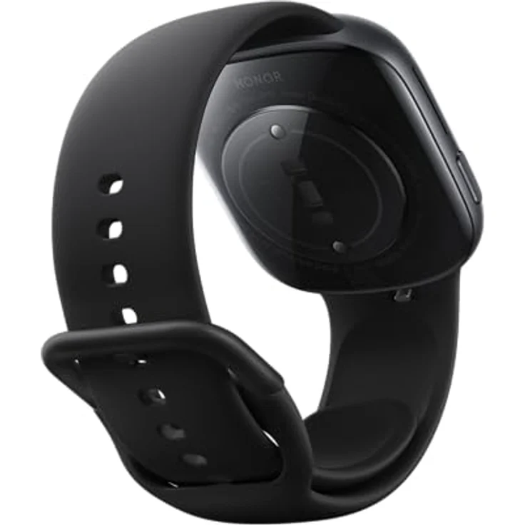 HONOR Watch 4 Smartwatch, Bluetooth Call, 1,75" AMOLED 60Hz Display, Silicone Strap for Men, 97 Workout Modes, 5ATM Waterproof, Heart Rate and Sleep Monitor, 14-Day Battery Longetivity, 1.75 inch, Schwarz – Bild 4