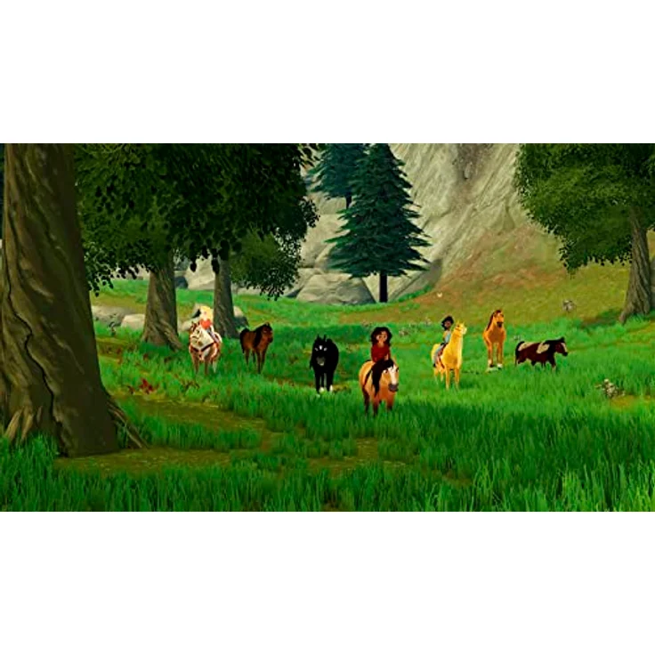 Outright Games Spirit: Luckys großes Abenteuer, Nintendo Switch Action-Adventure mit 5 Regionen und mehrsprachiger Sprachausgabe – Bild 2