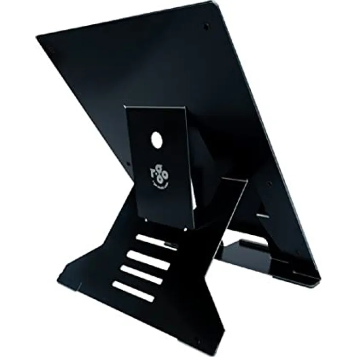 R-Go Laptopständer 10"-20" Max.5KG Alu Riser schwarz