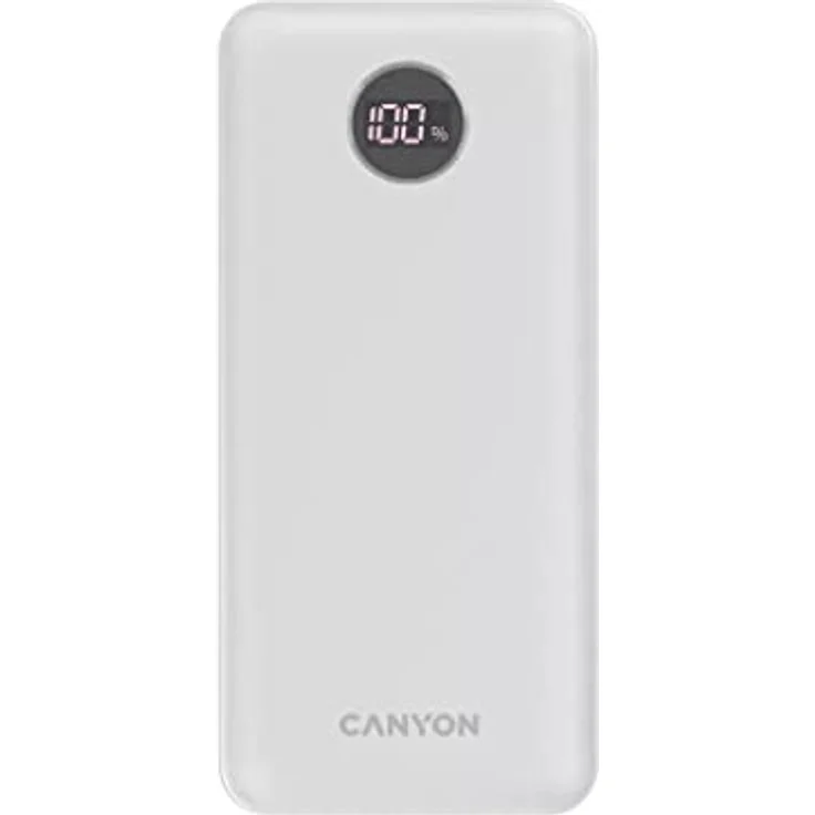 CANYON Powerbank PB-2002 (20000 mAh) weiß – Bild 1