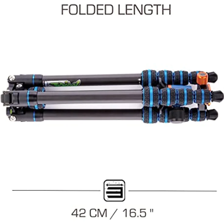 3 LEGGED THING PUNKS BRIAN 2.0, Carbonstativ mit Airhed Neo 2.0 - Blau – Bild 5