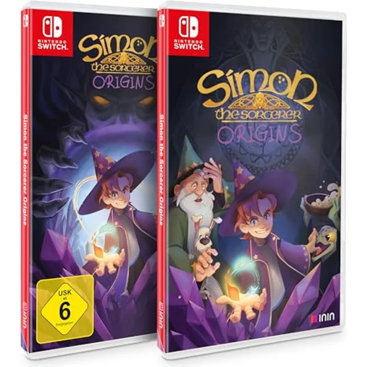 ININ GAMES Simon the Sorcerer Origins - Nintendo Switch, handgezeichnete Grafik, humorvolles Point-and-Click Abenteuer, offizielles Prequel zur Kultreihe – Bild 2