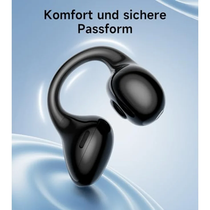 Edifier LolliClip Open-Ear Bluetooth Kopfhörer, Hi-Res LDAC, Adaptive ANC, Gesundheitsüberwachung, IP56, Schwarz – Bild 4
