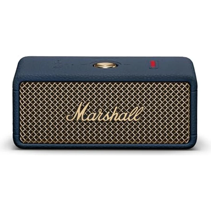 Marshall Emberton III Tragbarer Bluetooth-Lautsprecher mit über 32 Stunden Akkulaufzeit, staub- und wasserdicht, Mitternachtsblau – Bild 1